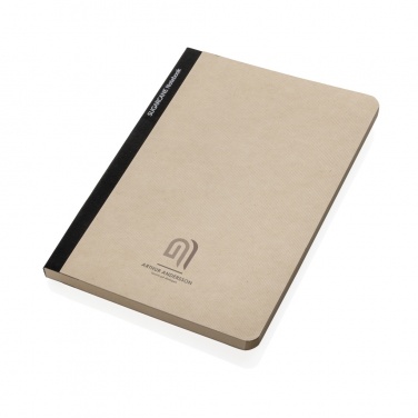 Logo trade promotional products picture of: Stylo Sugarcane paper A5 Notebook