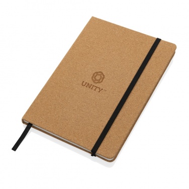 Logotrade promotional item picture of: Stoneleaf A5 cork and stonepaper notebook