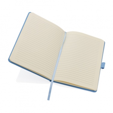Logo trade promotional merchandise picture of: Sam A5 RCS certified bonded leather classic notebook
