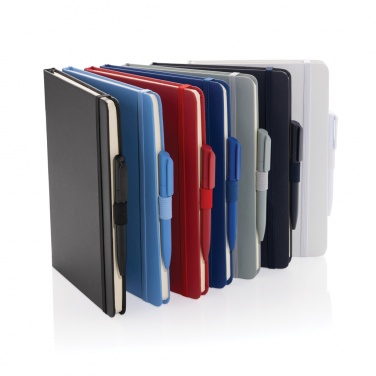 Logotrade promotional gift picture of: Sam A5 RCS certified bonded leather classic notebook