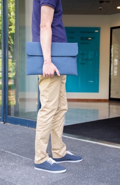 Logotrade business gift image of: Magnetic closing 15.6" Laptop sleeve PVC free