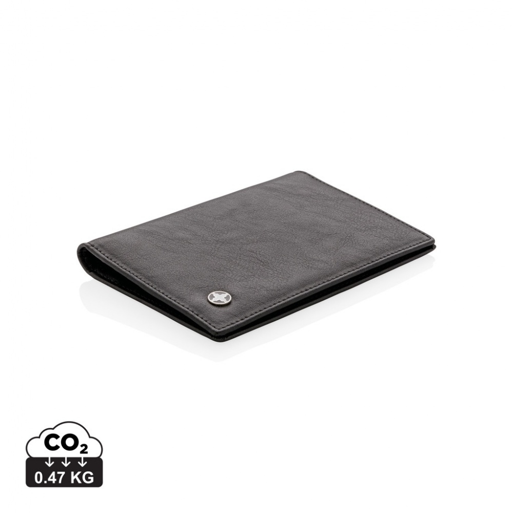 Logo trade promotional giveaways image of: RFID anti-skimming passport holder
