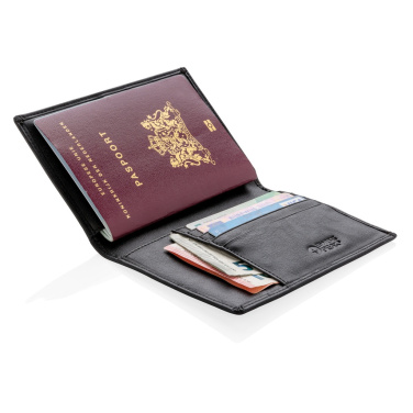 Logotrade promotional merchandise image of: RFID anti-skimming passport holder