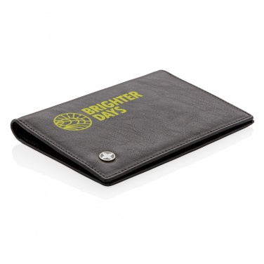 Logotrade business gift image of: RFID anti-skimming passport holder