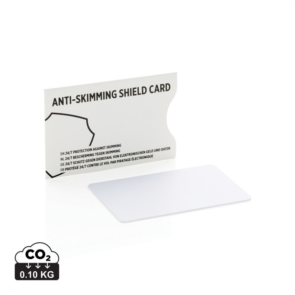 Logotrade promotional product picture of: Anti-skimming RFID shield card with active jamming chip