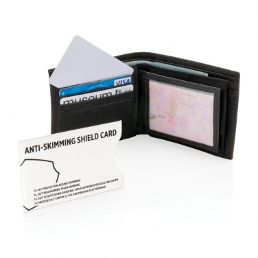 Logo trade corporate gift photo of: Anti-skimming RFID shield card with active jamming chip