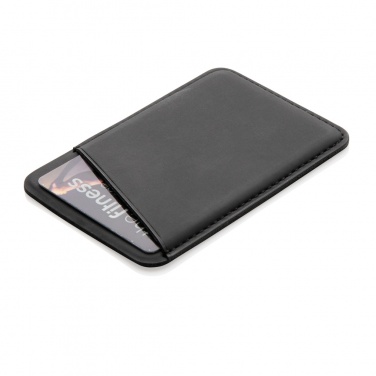 Logo trade promotional gifts picture of: Magnetic phone card holder