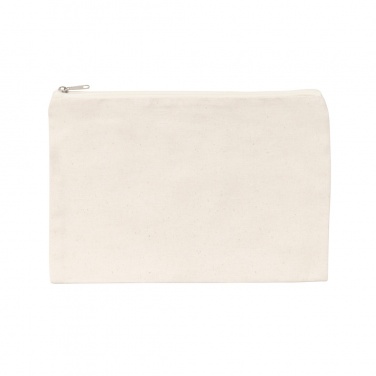 Logo trade promotional products image of: Impact Aware™ 285 gsm rcanvas pencil case undyed