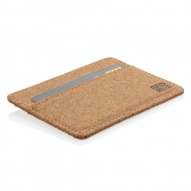 Logotrade corporate gift picture of: Cork secure RFID slim wallet