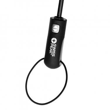 Logo trade business gift photo of: Swiss Peak Aware™ Tornado 27” pocket storm umbrella