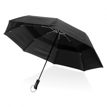 Logo trade promotional item photo of: Swiss Peak Aware™ Tornado 27” pocket storm umbrella