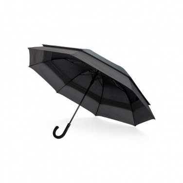 Logo trade promotional item photo of: Swiss Peak AWARE™ 23" to 27" expandable umbrella