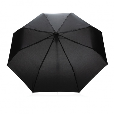 Logo trade corporate gifts image of: 21" Impact AWARE™ RPET 190T mini auto open umbrella