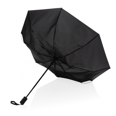 Logo trade promotional giveaways picture of: 21" Impact AWARE™ RPET 190T auto open/close umbrella