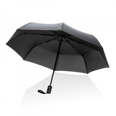 Logo trade corporate gift photo of: 21" Impact AWARE™ RPET 190T auto open/close umbrella