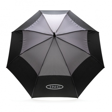 Logotrade promotional giveaways photo of: 27" Impact AWARE™ RPET 190T auto open stormproof umbrella