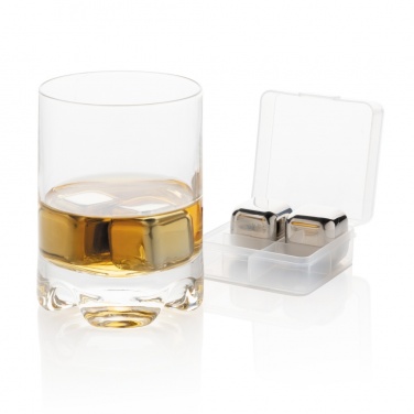 Logotrade corporate gifts photo of: Re-usable stainless steel ice cubes 4pc
