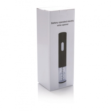 Logo trade promotional merchandise photo of: Electric wine opener - battery operated