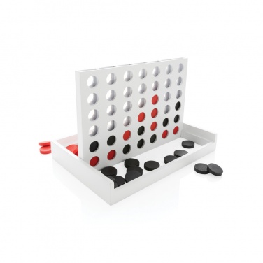 Logo trade corporate gifts picture of: Connect four wooden game
