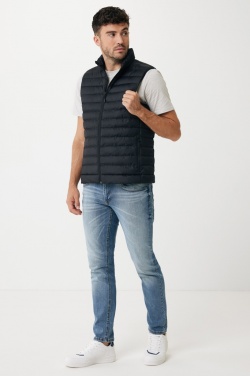 Logo trade advertising product photo of: Iqoniq Meru men recycled polyester bodywarmer