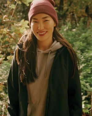 Logotrade corporate gift image of: Iqoniq Makalu women recycled polyester soft shell jacket