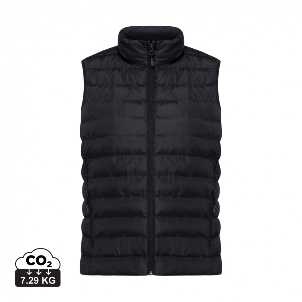 Logo trade advertising product photo of: Iqoniq Meru women recycled polyester bodywarmer