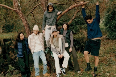 Logo trade promotional gifts image of: Iqoniq Meru women recycled polyester bodywarmer