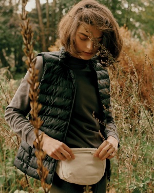 Logo trade promotional gifts picture of: Iqoniq Meru women recycled polyester bodywarmer