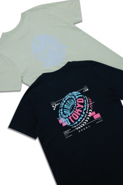 Logo trade promotional products image of: Iqoniq Bryce recycled cotton t-shirt