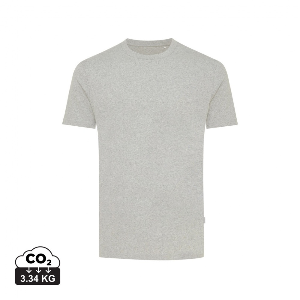 Logo trade promotional gifts picture of: Iqoniq Manuel recycled cotton t-shirt undyed