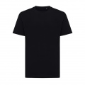 Iqoniq Kakadu relaxed recycled cotton t-shirt, black
