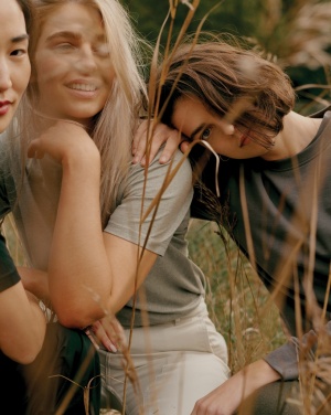 Logotrade corporate gift image of: Iqoniq Sierra lightweight recycled cotton t-shirt