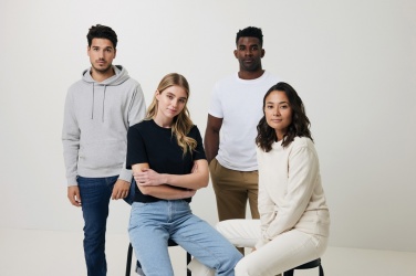 Logotrade promotional giveaway image of: Iqoniq Denali recycled cotton crew neck undyed