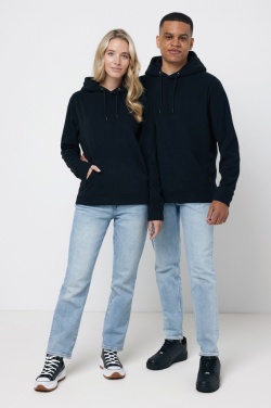 Logo trade promotional products image of: Iqoniq Trivor recycled polyester microfleece hoodie