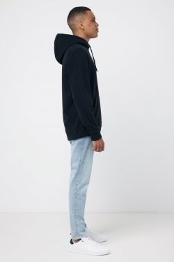 Logo trade promotional merchandise picture of: Iqoniq Trivor recycled polyester microfleece hoodie