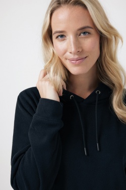 Logotrade promotional item image of: Iqoniq Trivor recycled polyester microfleece hoodie