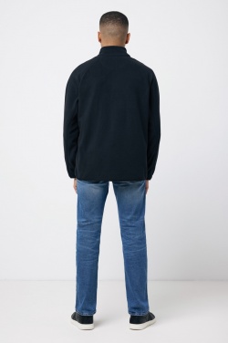 Logo trade promotional giveaway photo of: Iqoniq Talung recycled polyester microfleece zip through