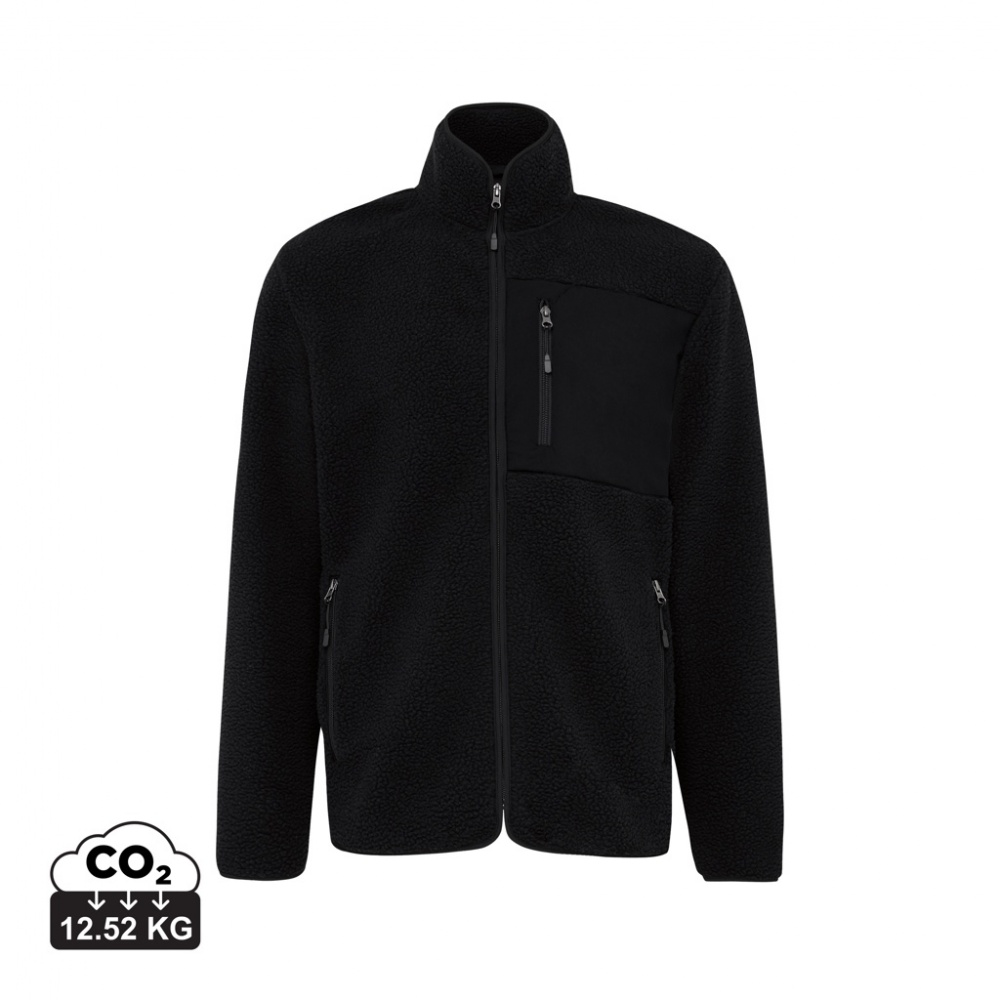 Logotrade promotional merchandise image of: Iqoniq Diran recycled polyester pile fleece jacket