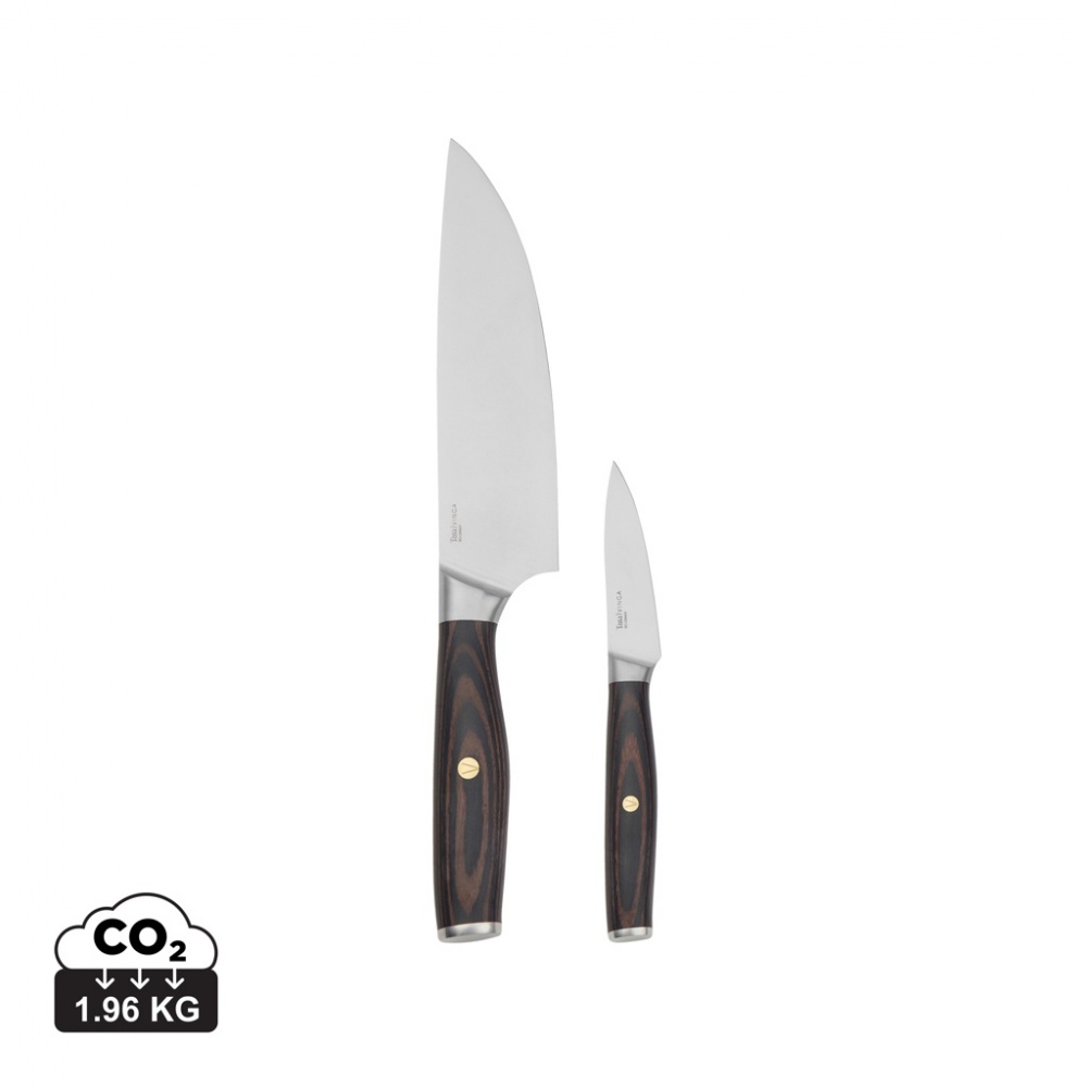 Logotrade promotional giveaways photo of: VINGA Tara RCS recycled steel chef's set