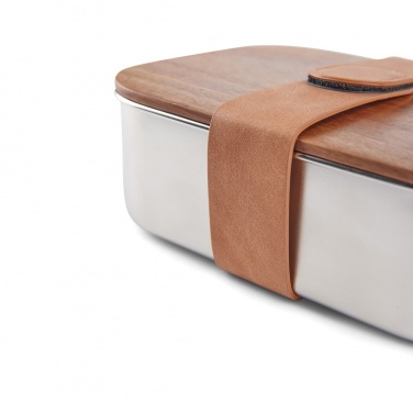 Logotrade advertising product image of: VINGA Ciro RCS recycled steel lunch box