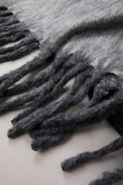 Logo trade promotional giveaways image of: Vinga Saletto wool blend blanket