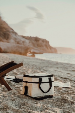 Logo trade promotional merchandise image of: VINGA Volonne AWARE™ recycled canvas cooler basket