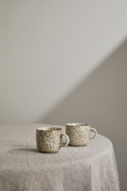 Logotrade promotional giveaway image of: VINGA Nuvem stoneware mug, 2 pcs set