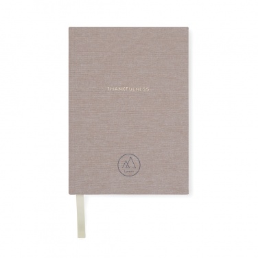 Logotrade promotional item image of: VINGA Thankfulness GRS recycled paper journal