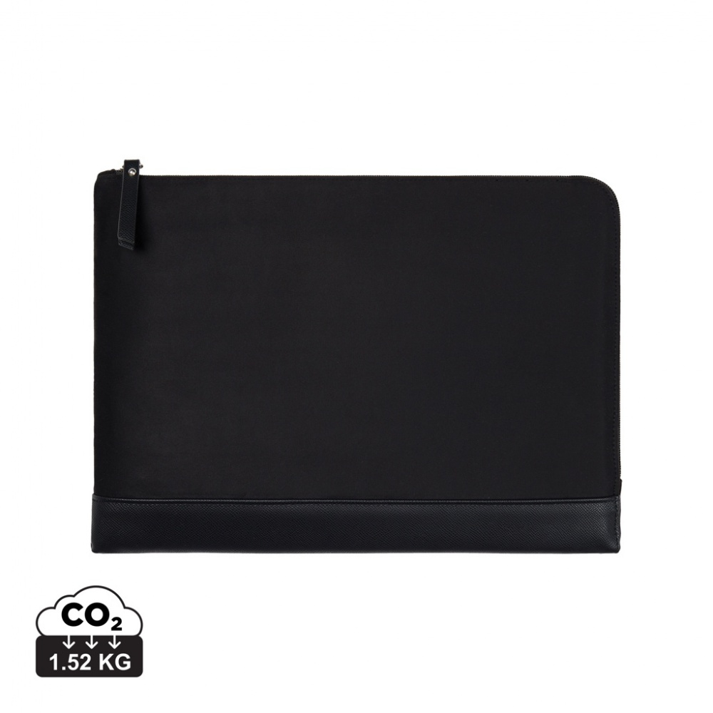 Logo trade corporate gift photo of: VINGA Marlow RCS recycled polyester 16" laptop sleeve