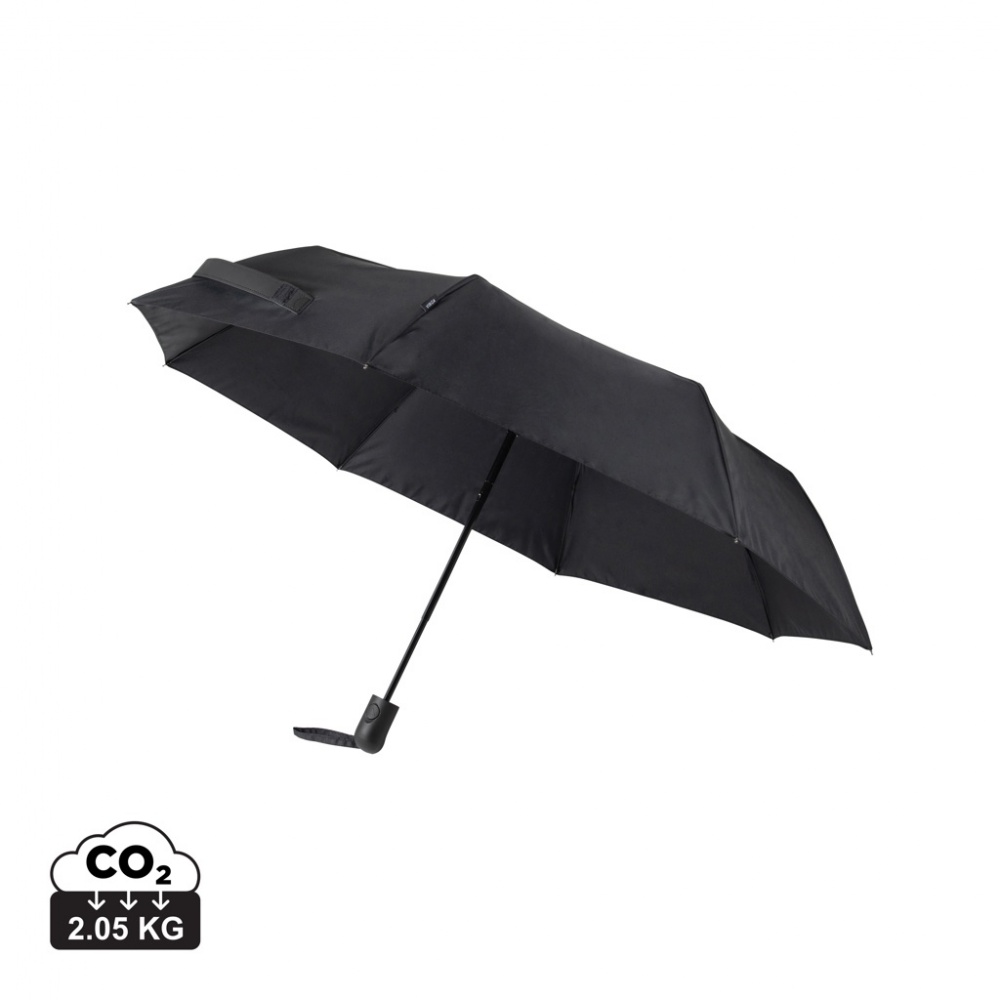 Logo trade promotional merchandise picture of: VINGA Baltimore AWARE™ RPET 21" umbrella