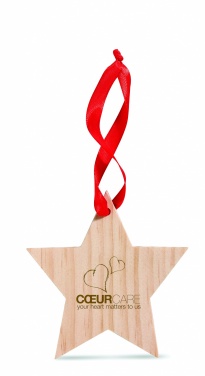 Logotrade corporate gift image of: Star shaped hanger