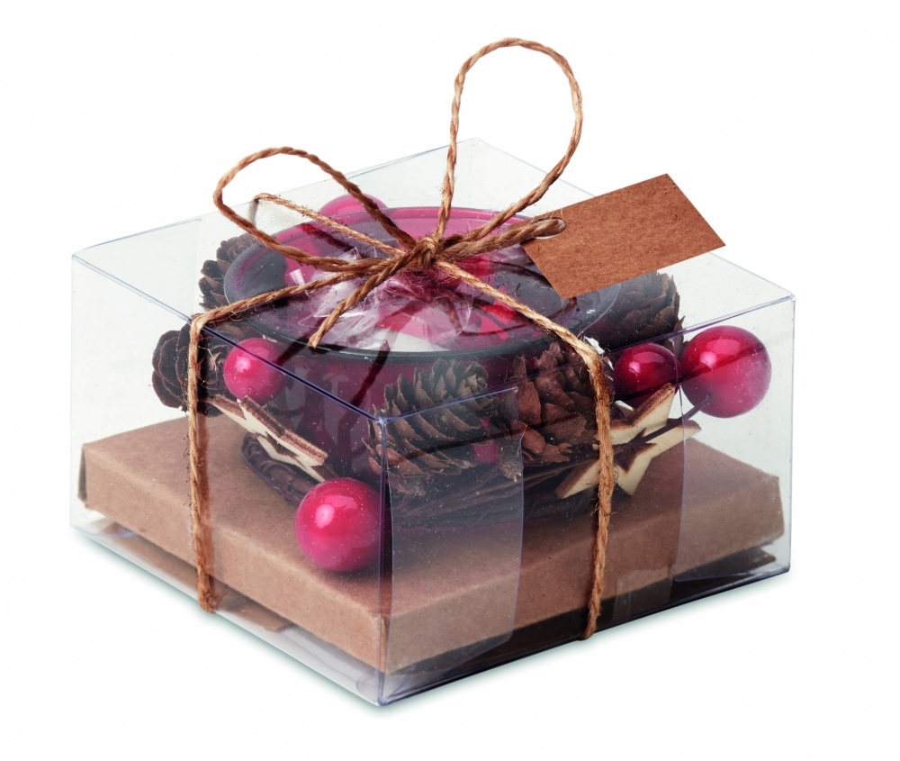 Logotrade promotional gift picture of: Christmas candle holder