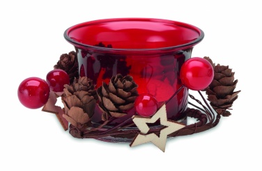 Logo trade promotional merchandise photo of: Christmas candle holder