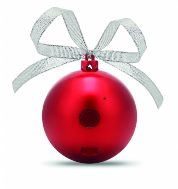 Logotrade advertising products photo of: Speaker Christmas ball
